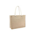 China Manufacturer Eco Friendly Natural Jute Shopping Bagscustom Waterproof Burlap Tote Bag